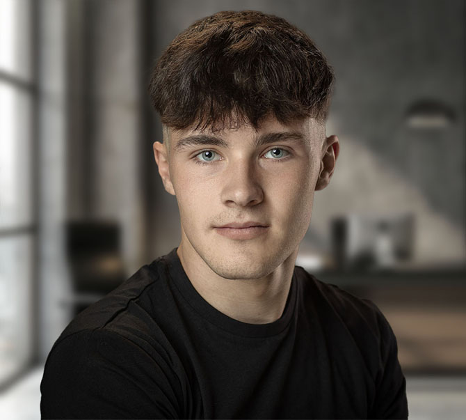 Acting And Business Headshot Photography by Cormac Byrne, Photographer, Limerick